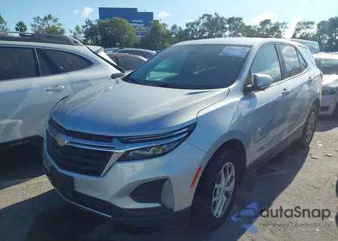 2022 Chevrolet Equinox Fwd 2Fl z USA, uszkodzony, nr VIN 3GNAXJEV4NL224965